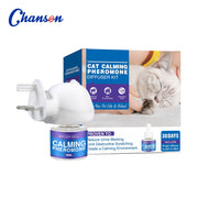 Cat Calming Pheromone Spray Pet Pheromone Mood Soother Anti-Stress Electric Heating Set