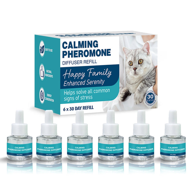 Cat Calming Pheromone Spray Pet Pheromone Mood Soother Anti-Stress Electric Heating Set