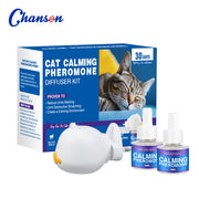 Cat Calming Pheromone Spray Pet Pheromone Mood Soother Anti-Stress Electric Heating Set