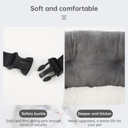 Foldable Pet Car Seat Hammock for Dogs and Cats - Safe Travel Carrier