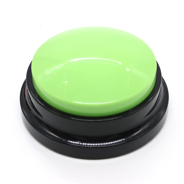 Dog Talking Button Pet Communication Key Sound Maker Cat Bell Toy Supplies Voice Recording Training Device