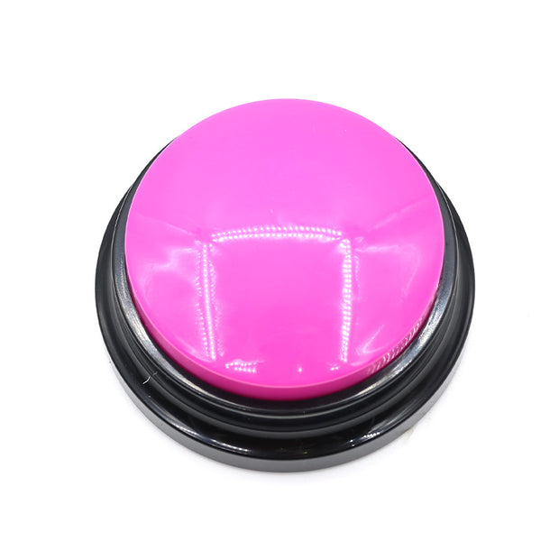 Dog Talking Button Pet Communication Key Sound Maker Cat Bell Toy Supplies Voice Recording Training Device