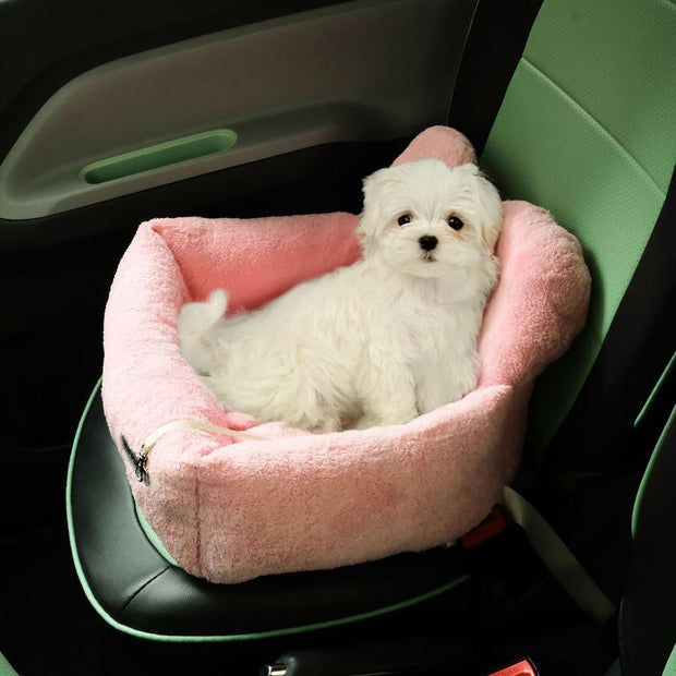 Foldable Pet Car Seat Hammock for Dogs and Cats - Safe Travel Carrier
