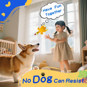 Pet Dog Toy Squeaky Chicken Latex Chew-Resistant for Large and Medium Dogs Boredom Relief Sound-Making Toy for Puppies