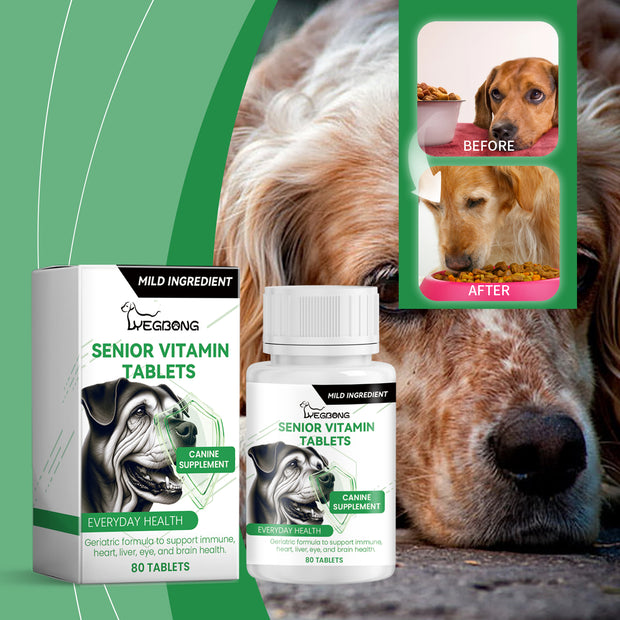 Yegbong Senior Vitamin Tablets, Provide Comprehensive Nutrition Support To Promote Healthy Food