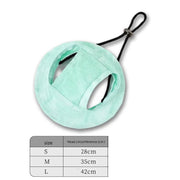 Pet hat cute pet dog exposed ears anti shedding adjustable basin hat small dog