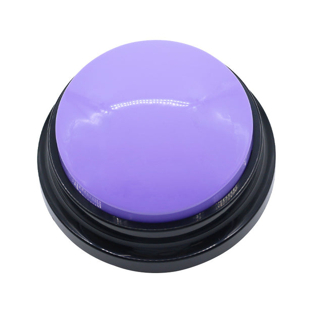 Dog Talking Button Pet Communication Key Sound Maker Cat Bell Toy Supplies Voice Recording Training Device